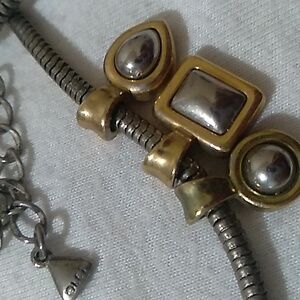 LCI vintage 2 tone necklace